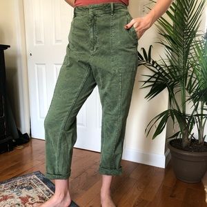 Anthropology The Wanderer Green Pants